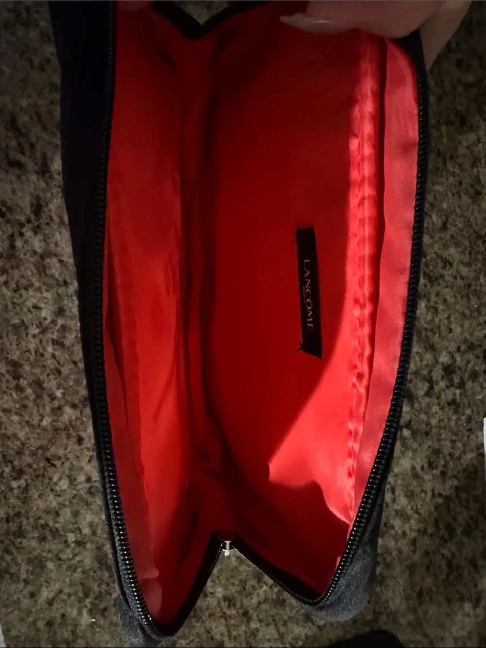 Pink Toiletry Bag with Paris Print